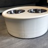 Coffre porte écuelles chien
