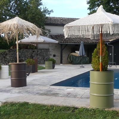 Jardinière parasol