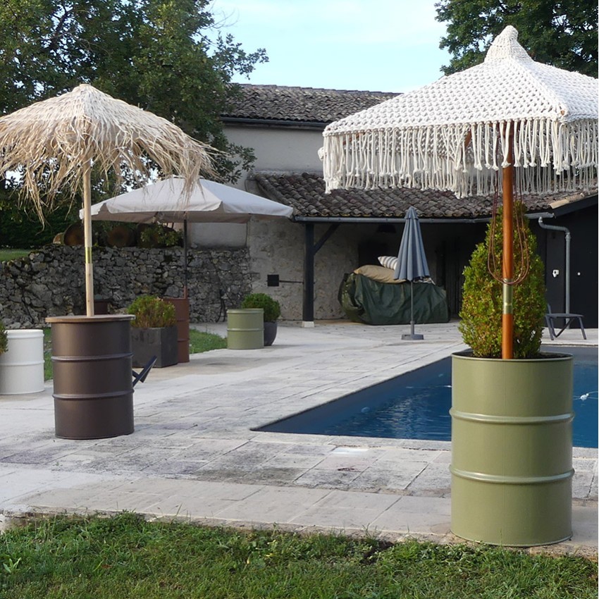 Jardinière parasol