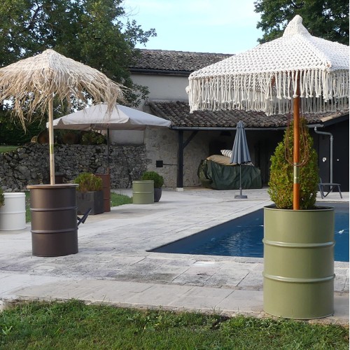Jardinière parasol